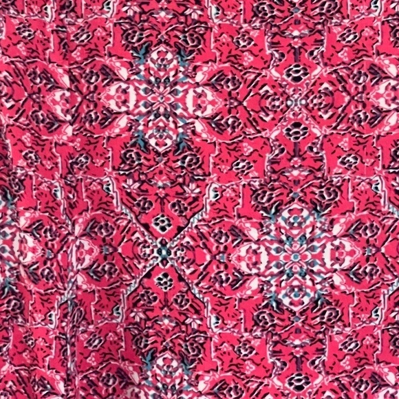 Hollister Pink Patterned Dress 310 - Picture 3 of 10